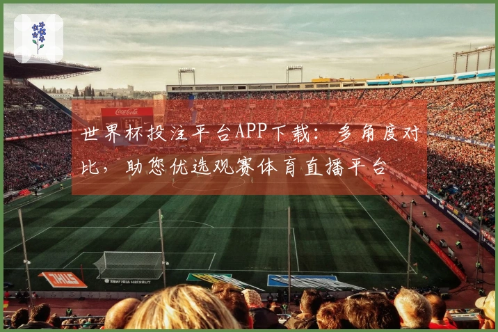 世界杯投注平台APP下载：多角度对比，助您优选观赛体育直播平台